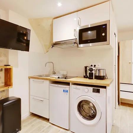 아파트 Charming With Ac -1br-3p- Sentier *