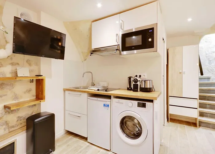 Appartement Charming With Ac -1br-3p- Sentier *