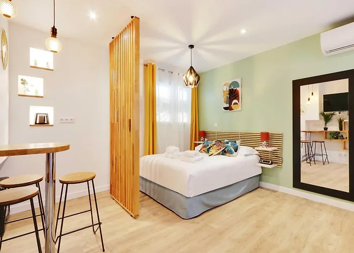 Appartement Charming With Ac -1br-3p- Sentier